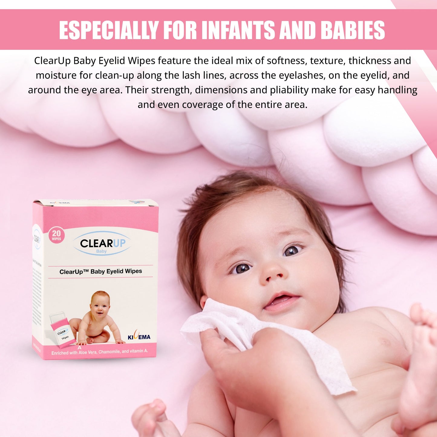 Baby Soothing Eyelid Wipes