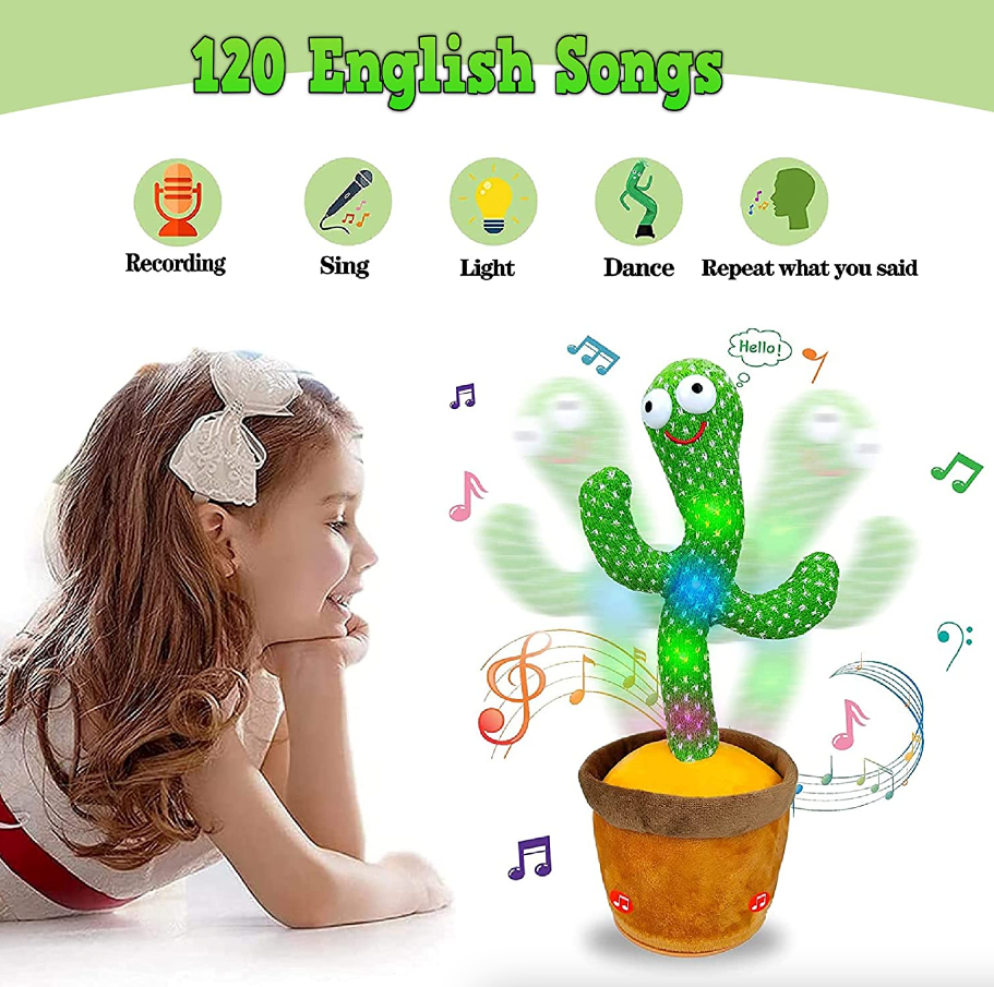 Dancing Cactus Plush Toy