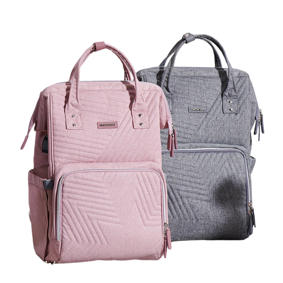 Quilted Diaper Baby Backpack