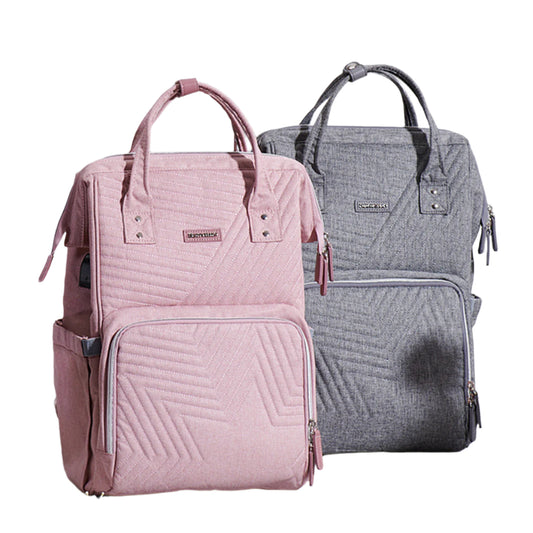 Quilted Diaper Baby Backpack