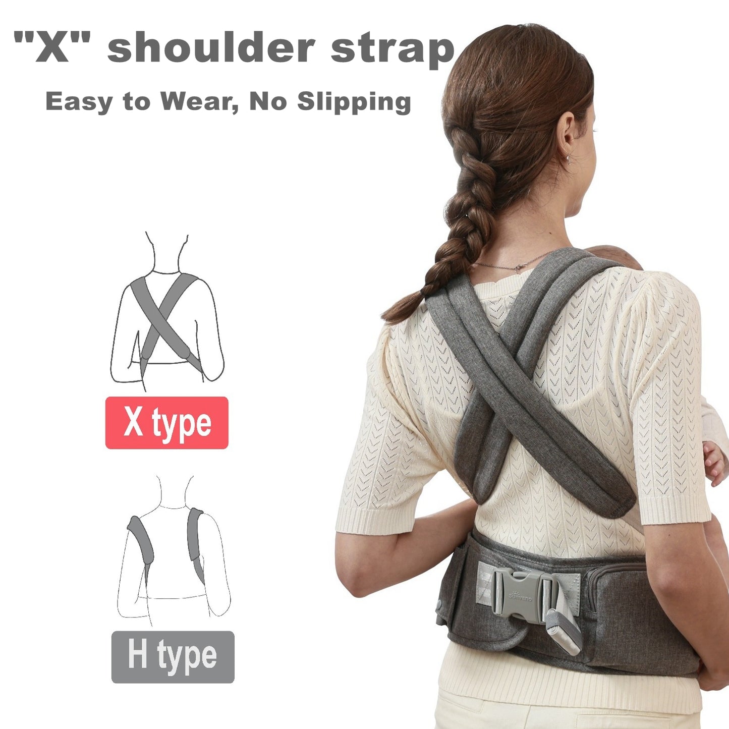 Ergonomic 3-in-1 Baby Carrier