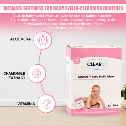 Baby Soothing Eyelid Wipes