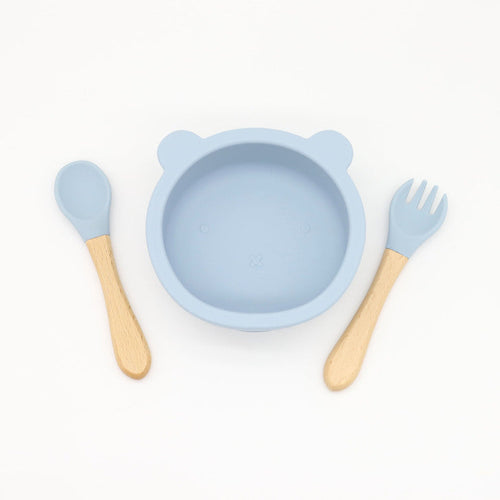 Baby Bear Shape Food Training Bowl